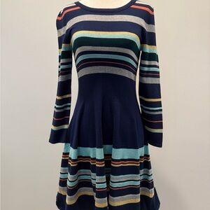 Anthropologie Moth Sweater Dress Fit and Flare Size XS NWT